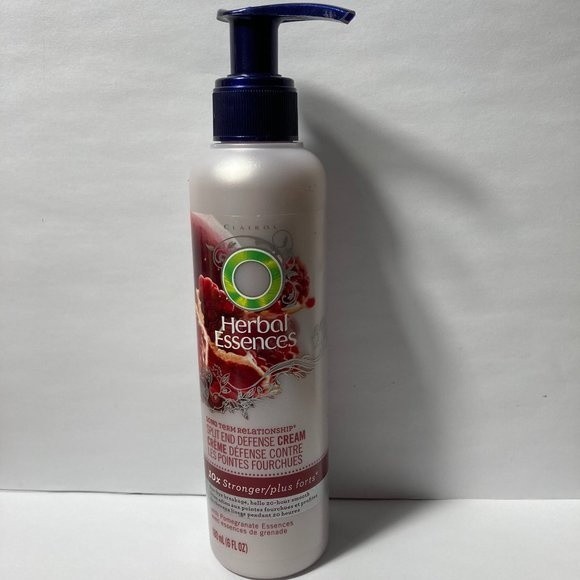 Herbal Essences Split End Defense Cream 6 Bottles DISCONTINUED Pomegranate - Picture 1 of 13